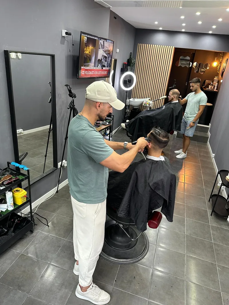 Pormenor de um acabamento com máquina